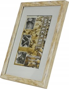 Notte műanyag képkeret 15x21; 21x15 cm. medállábbal (3543)