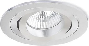 RENDL PASADENA GU10 R zápustná česaný hliník 230V LED GU10 7W