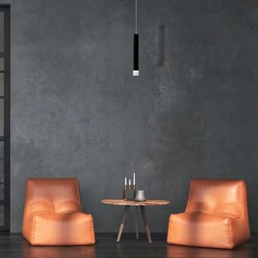 LED Csillár zsinóron CARBON LED/5W/230V