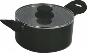 Smukee Fazék Üvegfedővel Fekete 2,5 L Ø 20 cm