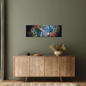 Kép - Rák-köd (órával) (90x30 cm)