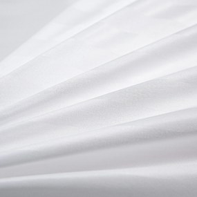 JASMINE mikroszálas szállodai ágyneműhuzat, fehér – 2 cm-es csíkos, szállodai zsebes Ágyneműhuzat mérete: 70 x 90 cm | 140 x 200 cm