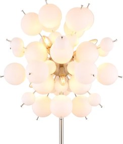 Globo 15633SO - Állólámpa UDO 6xE14/25W/230V fehér