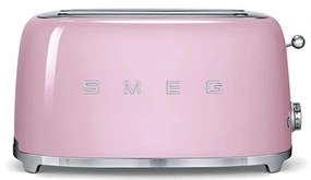 SMEG KENYÉRPIRÍTÓ, retro, 4 szeletes, rózsaszín