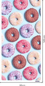 PIPPER. Öntapadós textiltapéta "Donuts"
