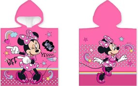 Disney Minnie BFF strand törölköző poncsó 50x100 cm