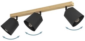 Eglo 900433 - Spotlámpa COTORRO 3xE27/25W/230V