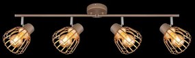Globo 54663-4 - OLIN spotlámpa 4xE27/40W/230V