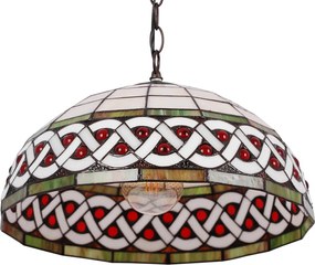 KAJA K-P162208 TIFANY Többszínű Színű Függeszték 1xE27 15W IP20