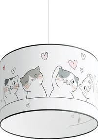 Fehér gyerek lámpa Puss – Sollux