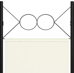 fehér 3-paneles paraván 120 x 180 cm