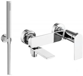 Mexen Zero R70 kádcsaptelep zuhanykészlettel, króm, 7113R70-00