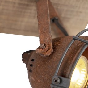 Okos spotlámpa rozsdabarna állítható 3 WiFi GU10-zel - Gina