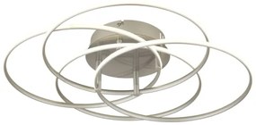 Globo 67355-55N -LED Mennyezeti lámpa KOMBOS LED/55W/230V átm. 51,5 cm matt króm