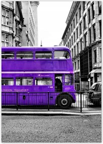 Poszterek A5 Pion London busz