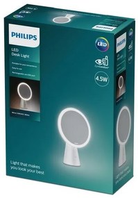 Philips - Állítható fényű LED-es kozmetikai tükör MIRROR LED/4,5W/5V
