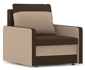 MILTON fotel modell 2. Barna /Cappuccino