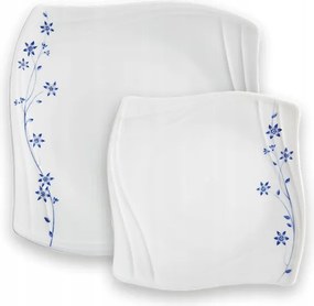 Egyedi Lux Márkás 2 db-os Étkészlet 18k Arany Díszítéssel