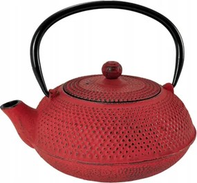 Öntöttvas kancsó, teáskanna Arare Red 600 m