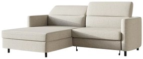 Sarokkanapé Buchu (B) (világos bézs + fekete). 1099804