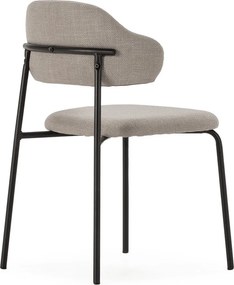 Világosszürke étkezőszék szett 4 db-os Adriel – Marckeric