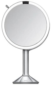Kozmetikai tükör világítással-nagyítós (ötszörös) ø 20 cm Sensor Trio – simplehuman