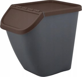 Branq Szelektív hulladékgyűjtő kosár Pelican Bio hulladék 23 L