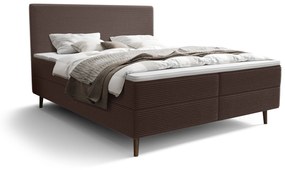 Egyszemélyes ágy 120 cm Napoli Bonell (barna) (ágyráccsal, tárolóhellyel). Akció -16%. 1082433