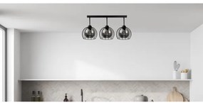 Felületre szerelhető csillár SOLO BLACK 3xE27/60W/230V