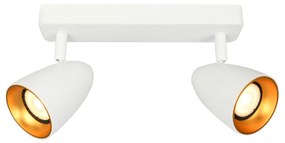 Mennyezeti Lámpa Fehér Tino ITALUX-SPL-36748-2-WH-GD