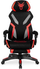 Irodai Forgószék Fekete/Piros Színben. MAXIMO