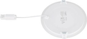 Mennyezetbe Süllyeszthető Lámpa Fehér TIBEY GLOBO-12383-18W