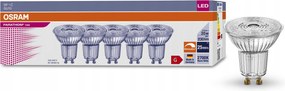 Osram reflektor izzó PAR16 Led 3.4W GU10 2700K 230lm 36° DIM 5 db
