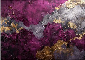 Üveg kép - Texturáló absztrakció (70x50 cm)