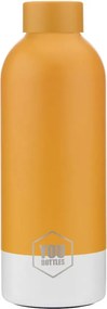 You Bottles Dual Stripe termosz kulacs 500 ml narancssárga