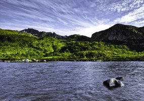 Poszter 29,7x21cm Hegyvidék a tengerparton 3, Assaf Frank