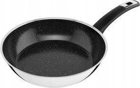 Kolimax Cerammax Pro Comfort serpenyő 26 cm fogantyúval, alacsony, fekete Granit