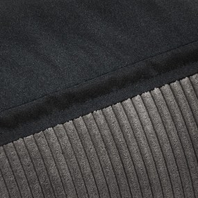 Világosszürke kordbársony gyerek babzsákfotel Game Amuse – SLOWDOWN