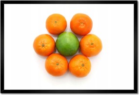 Poszterek keretben 60x40 Mandarin kompozíció