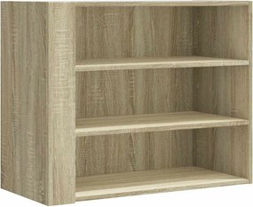 vidaXL sonoma tölgy színű szerelt fa faliszekrény 75 x 35 x 60 cm