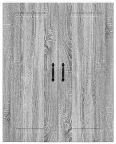 Fali konyhaszekrény Szürke Sonoma 80 x 31 x 100 cm Faanyag