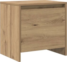 vidaXL Éjjeliszekrény Artisan tölgy 45 x 34 x 44,5 cm Faanyag