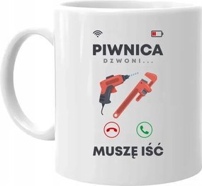 Csenget a pince, mennem kell Bögre Vicces Ajándék