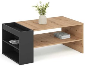 Ingenio dohányzóasztal, artisan tölgy / fekete
