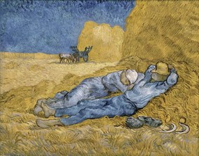 Reprodukció Siesta, Vincent van Gogh