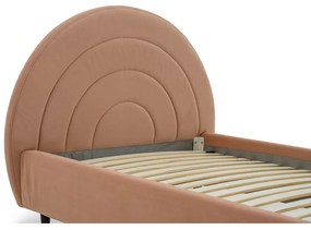 Rózsaszín gyerekágy 90x200 cm Rainbow – Scandic