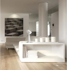 Kanlux 36260 - LARATA asztali lámpa 1xE27/5W/230V, fehér