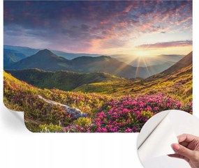 Öntapadós fali fotótapéta Hálószobába Hegyi panoráma 312x219 cm