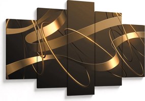 Kép - bronz szalagok (150x105 cm)