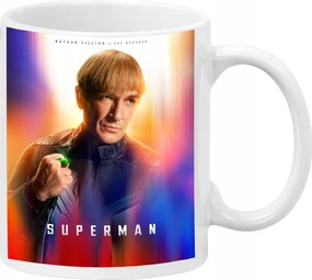 Kerámia bögre Fehér 330 ML Superman Mintás